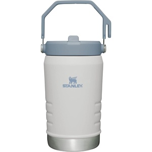 Stanley IceFlow 2.0 Flip Straw Jug with Handle 64 oz | Twist On Lid and Flip Up Straw | Leakproof for Travel and Sports | Insulated Stainless Steel | BPA-Free | Dried Pine(Fog)