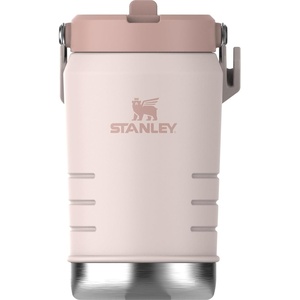 Stanley IceFlow 2.0 Flip Straw Jug with Handle 64 oz | Twist On Lid and Flip Up Straw | Leakproof for Travel and Sports | Insulated Stainless Steel | BPA-Free | Dried Pine(Rose Quartz 2.0)