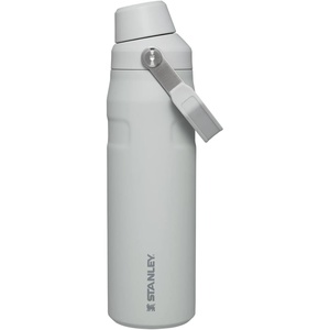 Stanley IceFlow Fast Flow Water Bottle 24 oz | Angled Spout Lid | Lightweight and Leakproof for Travel and Sports | Insulated Stainless Steel | BPA-Free | Tigerlily(Fog Glimmer)