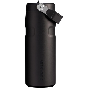 Stanley IceFlow Flip Straw 2.0 Water Bottle 36 OZ | Built-In Straw with Larger Opening | Lightweight & Leak-Resistant | Insulated Stainless Steel | BPA-Free | Tigerlily Plum(Black)