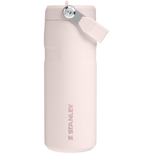 Stanley IceFlow Flip Straw 2.0 Water Bottle 36 OZ | Built-In Straw with Larger Opening | Lightweight & Leak-Resistant | Insulated Stainless Steel | BPA-Free | Tigerlily Plum(Rose Quartz)