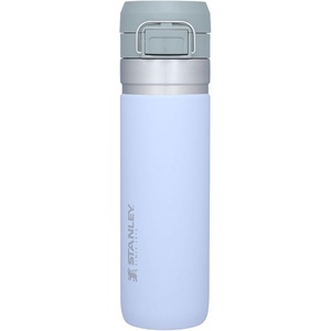 Stanley Quick Flip GO Water Bottle 36 oz | Push Button Lid | Leakproof and Packable for Travel and Sports | Insulated Stainless Steel | BPA-Free | Black(Lilac)