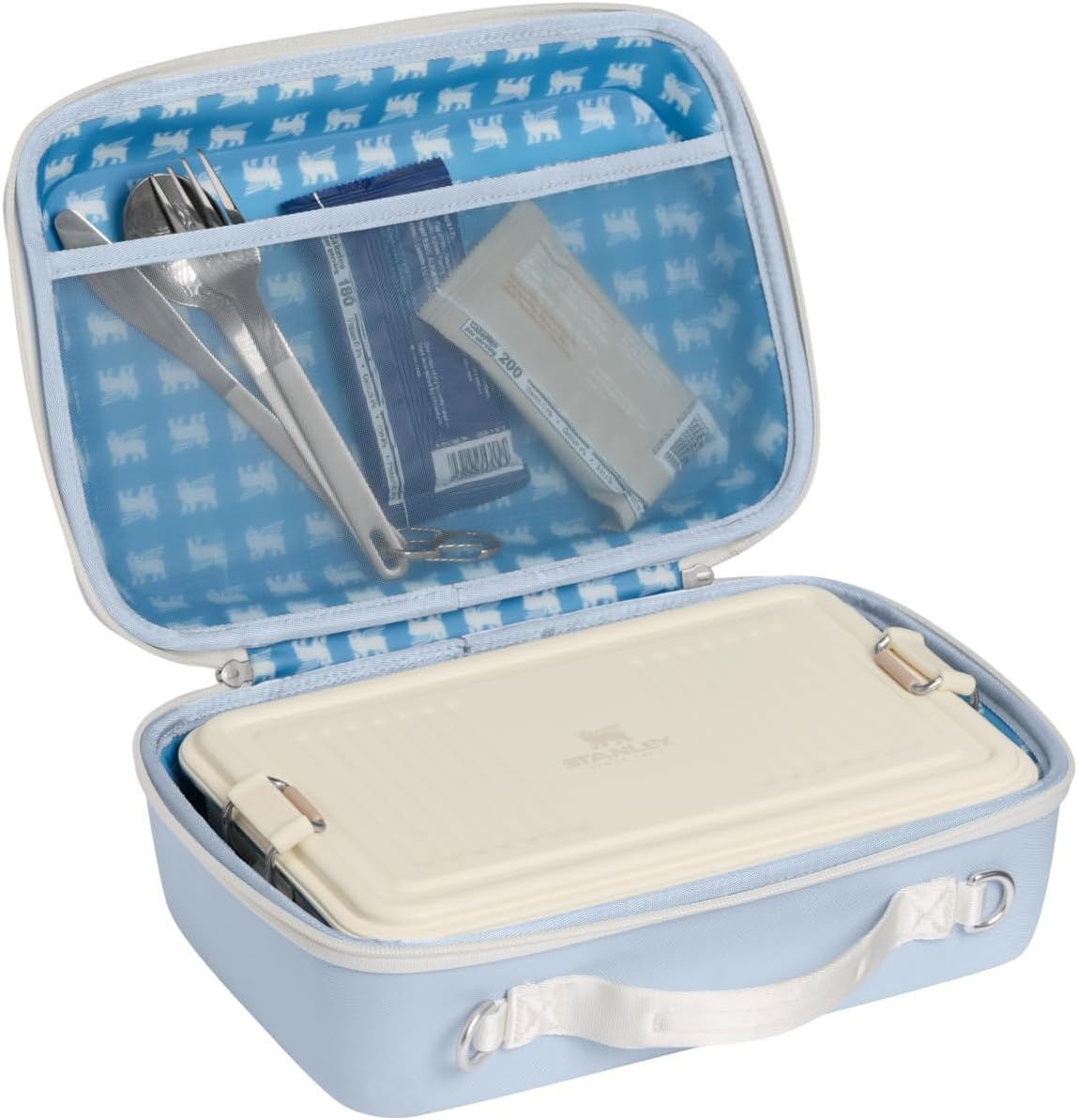 image:imageSTANLEY All Day Midi Lunch Box 63Quart EVA Insulated Lunch Bag Crush Resistant Adjustable Strap BPAFree Blue Dream Stone