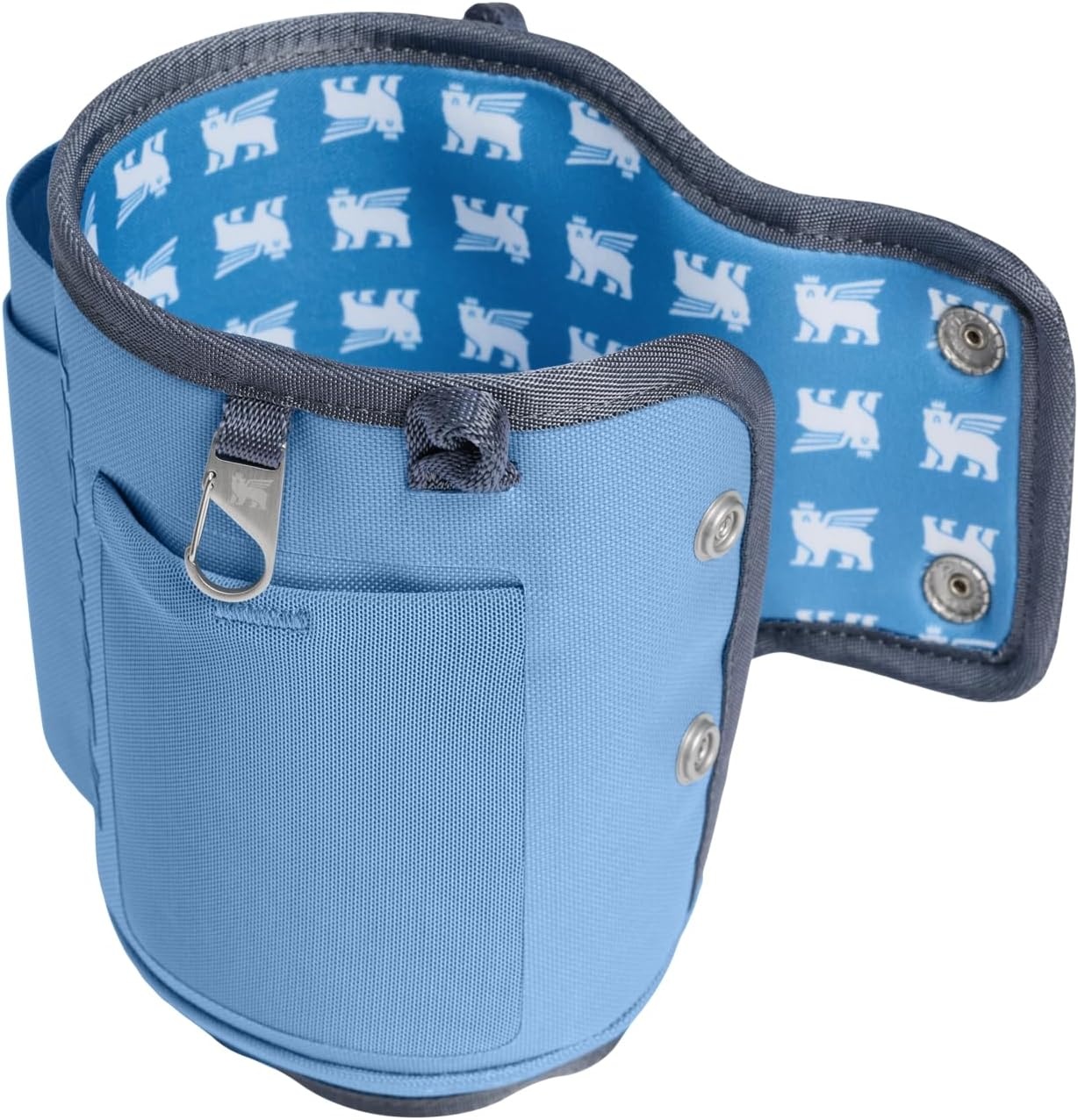 image:imageSTANLEY All Day Quencher Carry All for 40 oz Tumbler with Handle Crossbody Bag with Phone Holder Pocket Card Sleeve amp Detachable Strap Water Bottle Carrier Bag BPAFree Blue Sky