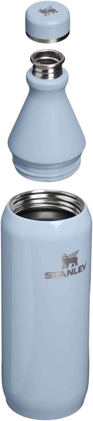 image:imageSTANLEY All Day Slim Bottle 20 oz Twist On Lid with Leakproof Seal Slim Design for Travel amp Gym Insulated Stainless Steel BPAFree Blue Dream Gloss