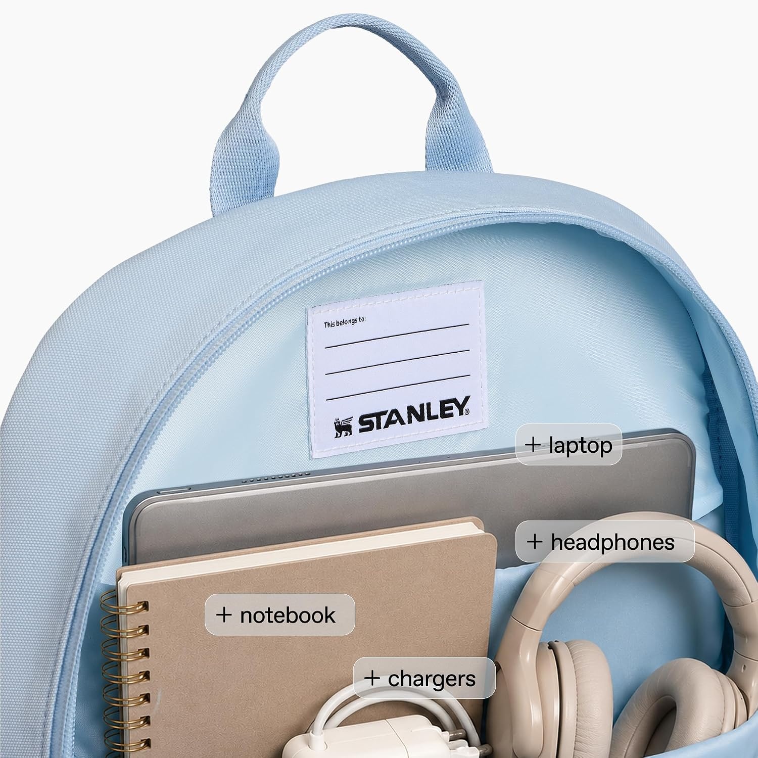 image:imageSTANLEY Assembly Backpack 20L Fits Laptops up to 16 inches Dark BlossomDark Navy