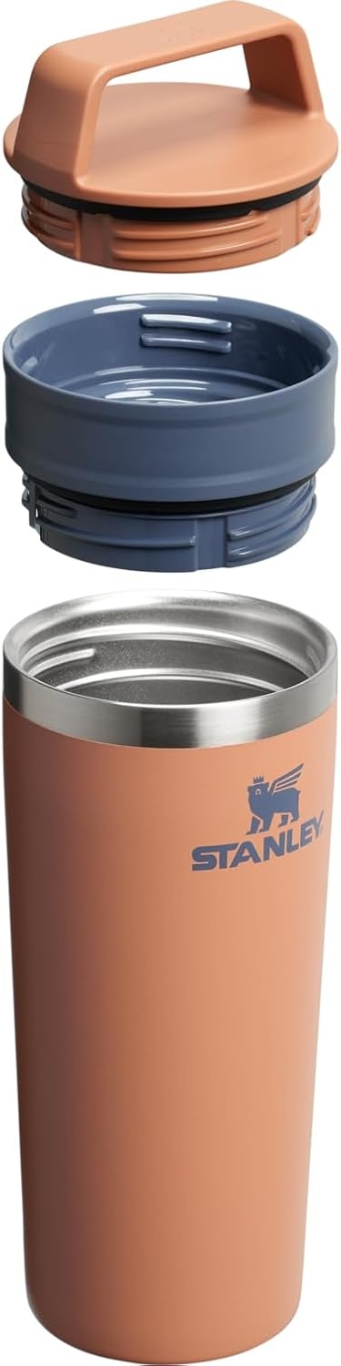 image:imageSTANLEY Cafe To Go Travel Mug 16 oz Leakproof TwoPart Drink Through Lid Tumbler Cup for Coffee Tea and Drinks Insulated Stainless Steel Coffee Mug BPAFree Toast
