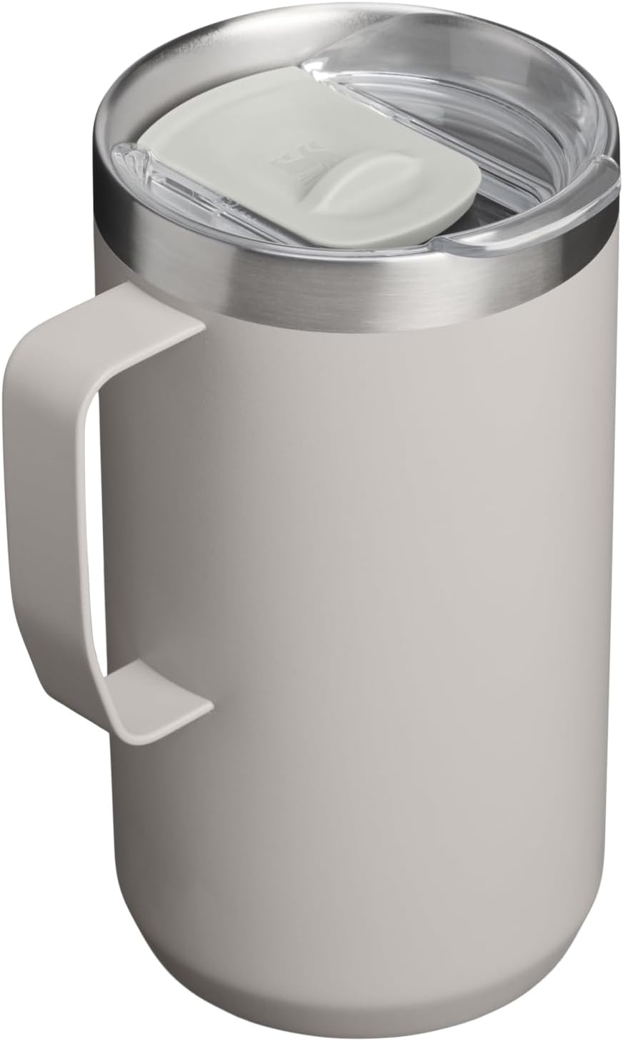 image:imageSTANLEY Everyday Camp Mug 24oz Drink Through Lid Cup for Coffee Tea and Drinks Insulated Stainless Steel Coffee Mug BPAFree Gunshine MetalAsh