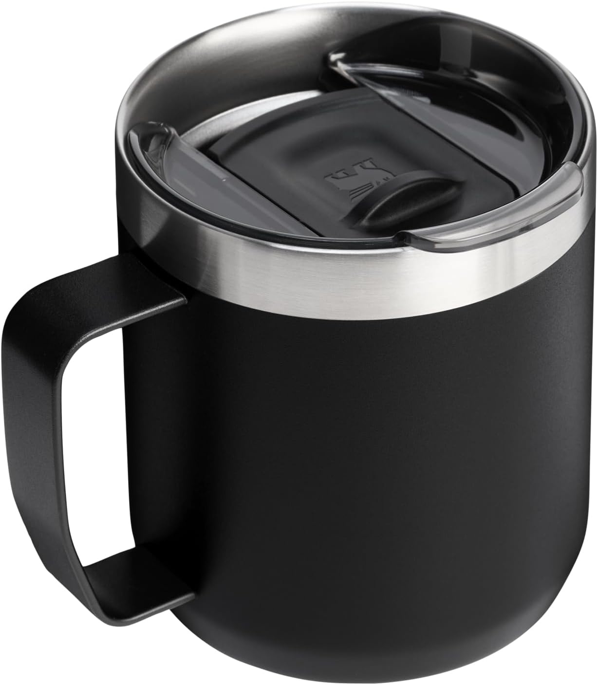 image:imageSTANLEY Everyday Camp Mug 24oz Drink Through Lid Cup for Coffee Tea and Drinks Insulated Stainless Steel Coffee Mug BPAFree Gunshine MetalBlack 20