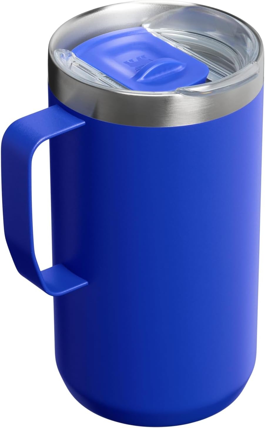 image:imageSTANLEY Everyday Camp Mug 24oz Drink Through Lid Cup for Coffee Tea and Drinks Insulated Stainless Steel Coffee Mug BPAFree Gunshine MetalCobalt