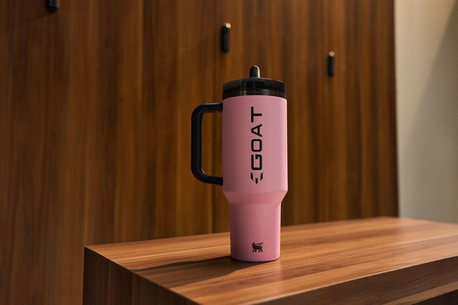 image:imageSTANLEY Quencher ProTour Flipstraw Tumbler 40 oz Messi GOAT Pink BuiltIn Straw amp Handle Cupholder Compatible for Travel Leakproof Insulated Stainless Steel Cup BPAFreeMessi GOAT Pink