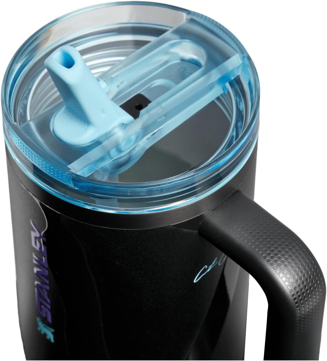 image:imageSTANLEY Quencher ProTour Flipstraw Tumbler 40 oz Messi GOAT Pink BuiltIn Straw amp Handle Cupholder Compatible for Travel Leakproof Insulated Stainless Steel Cup BPAFreeCaitlin Clark Blacktop