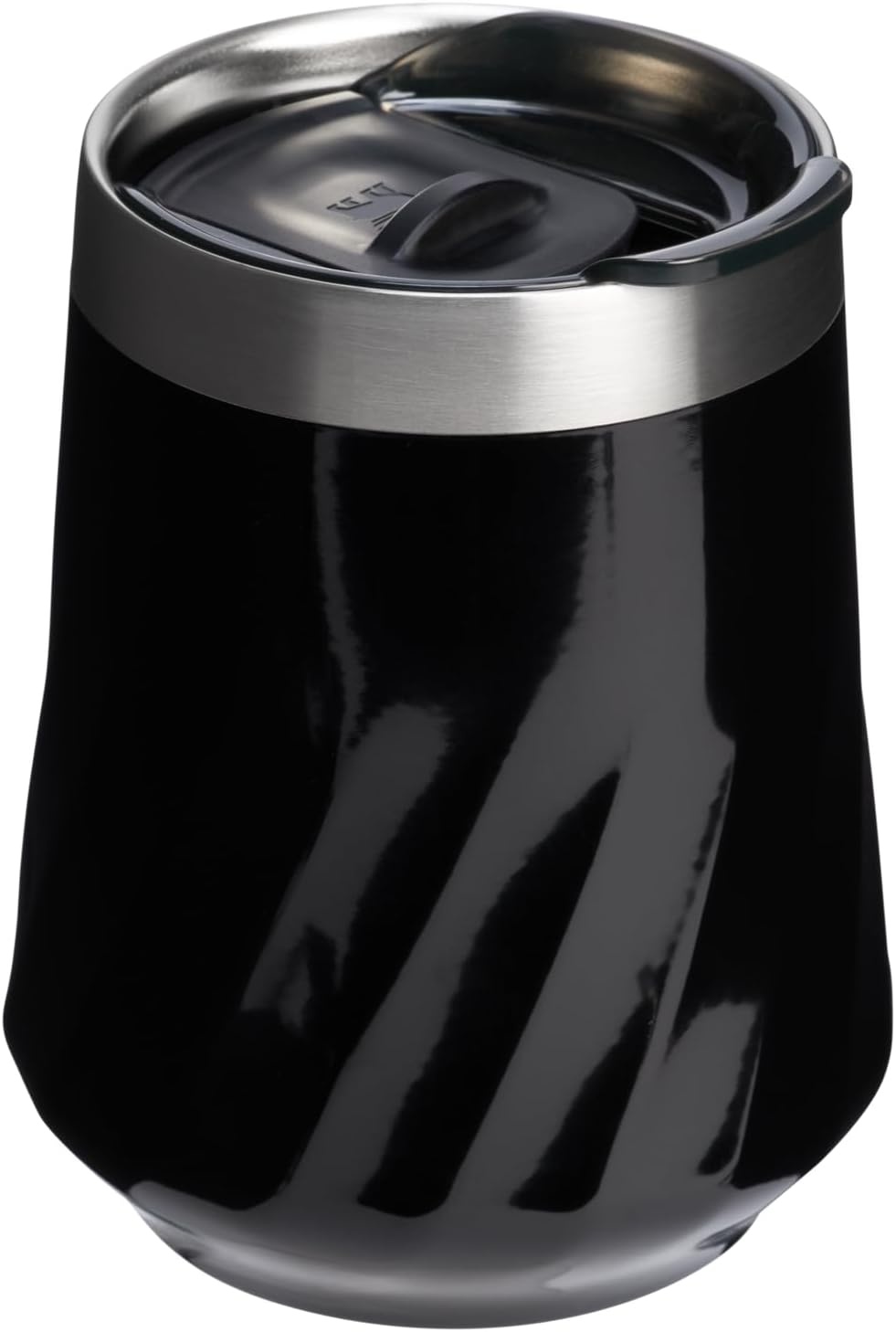 image:imageSTANLEY Reserve Wine Tumbler 11 oz Stainless Steel Travel Mug For Wine Cocktails Soda Keeps Drinks Cold for Hours BPAFree Rose QuartzBlack Gloss