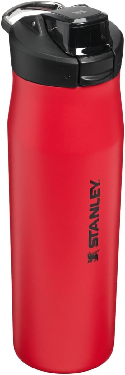 image:imageSTANLEY Vitalize Tempo Bottle 24 oz Lightweight Water Bottle ChalkChili Black