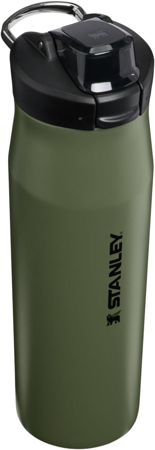image:imageSTANLEY Vitalize Tempo Bottle 24 oz Lightweight Water Bottle ChalkDried Pine