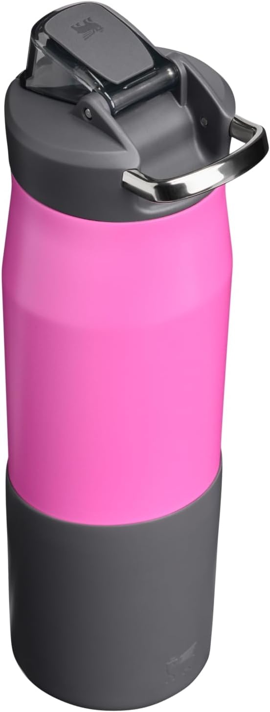image:imageSTANLEY Vitalize Tempo Bottle 24 oz Lightweight Water Bottle ChalkHot Pink