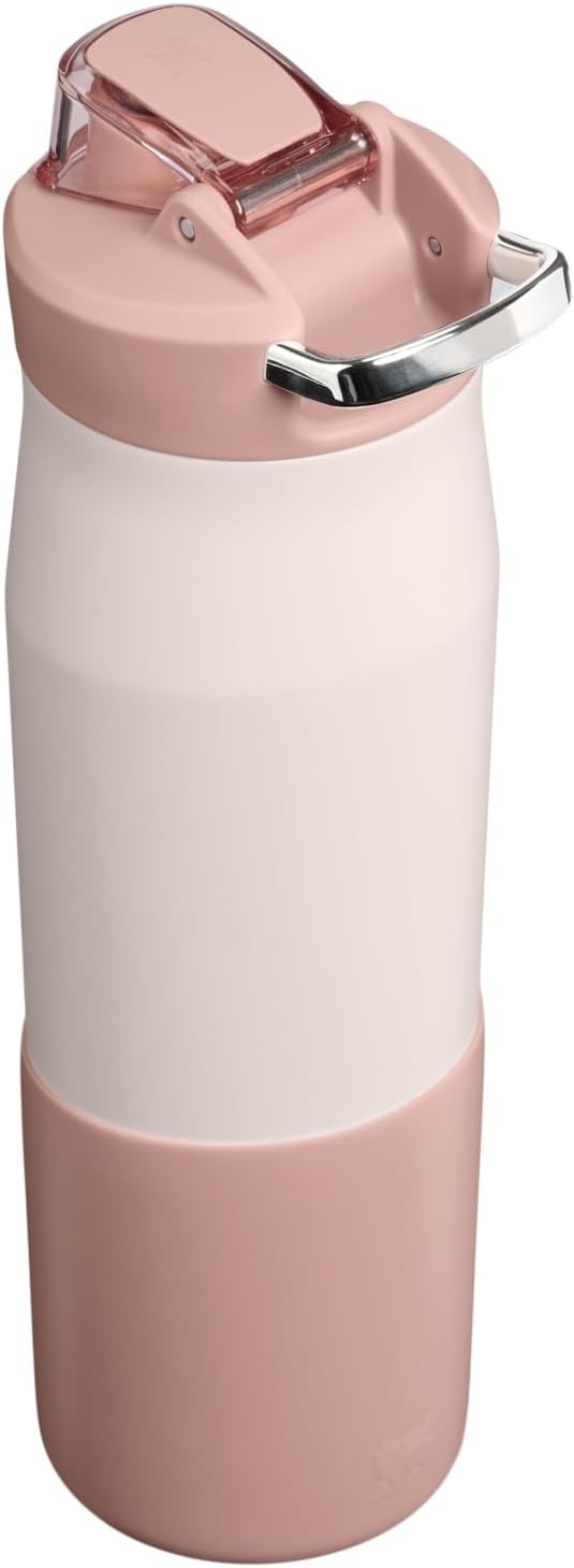 image:imageSTANLEY Vitalize Tempo Bottle 24 oz Lightweight Water Bottle ChalkRose Quartz