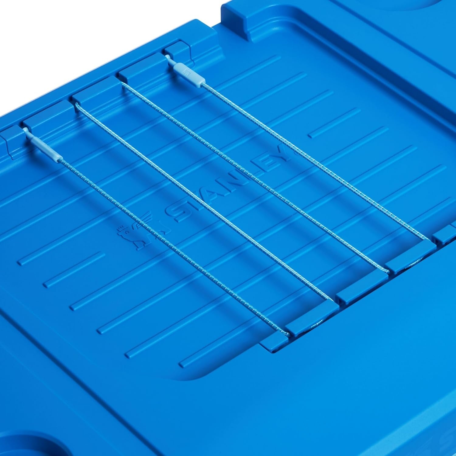 image:imageStanley Adventure Outdoor Cooler 30 qt Heavy Duty Outdoor Camping Cooler with Easy Carry Side Handles 4 Days Cooling Ice Chest for 40 Cans Flat Top Doubles as Seat BPAFree AzureAzure
