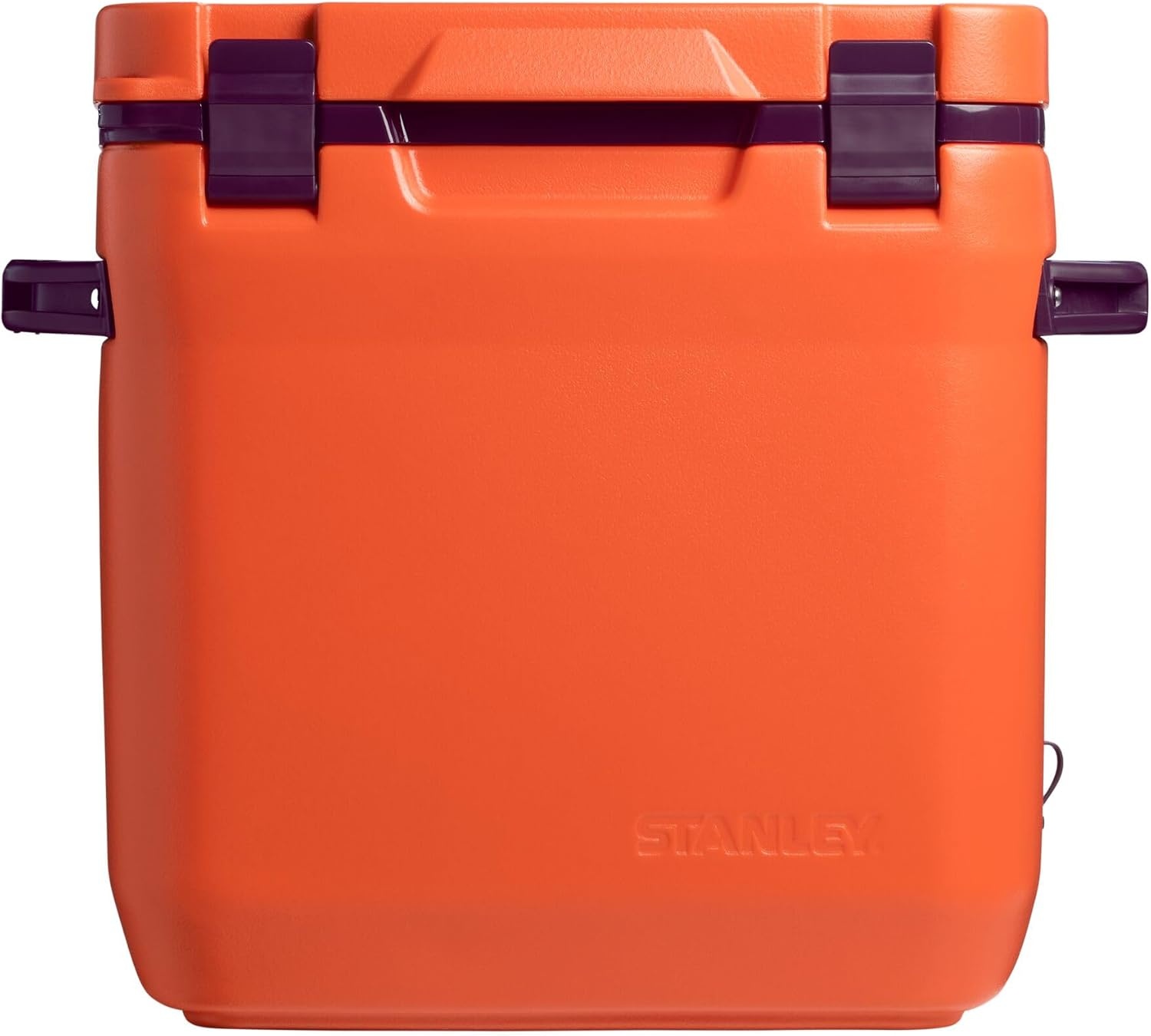 image:imageStanley Adventure Outdoor Cooler 30 qt Heavy Duty Outdoor Camping Cooler with Easy Carry Side Handles 4 Days Cooling Ice Chest for 40 Cans Flat Top Doubles as Seat BPAFree AzureTigerlily Plum