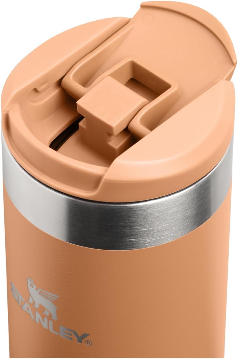 image:imageStanley AeroLight Transit Bottle 16 oz Locking Drink Through Lid Leak Resistant Water Bottle or Coffee Travel Mug Lightweight Insulated Stainless Steel BPAFree Toast