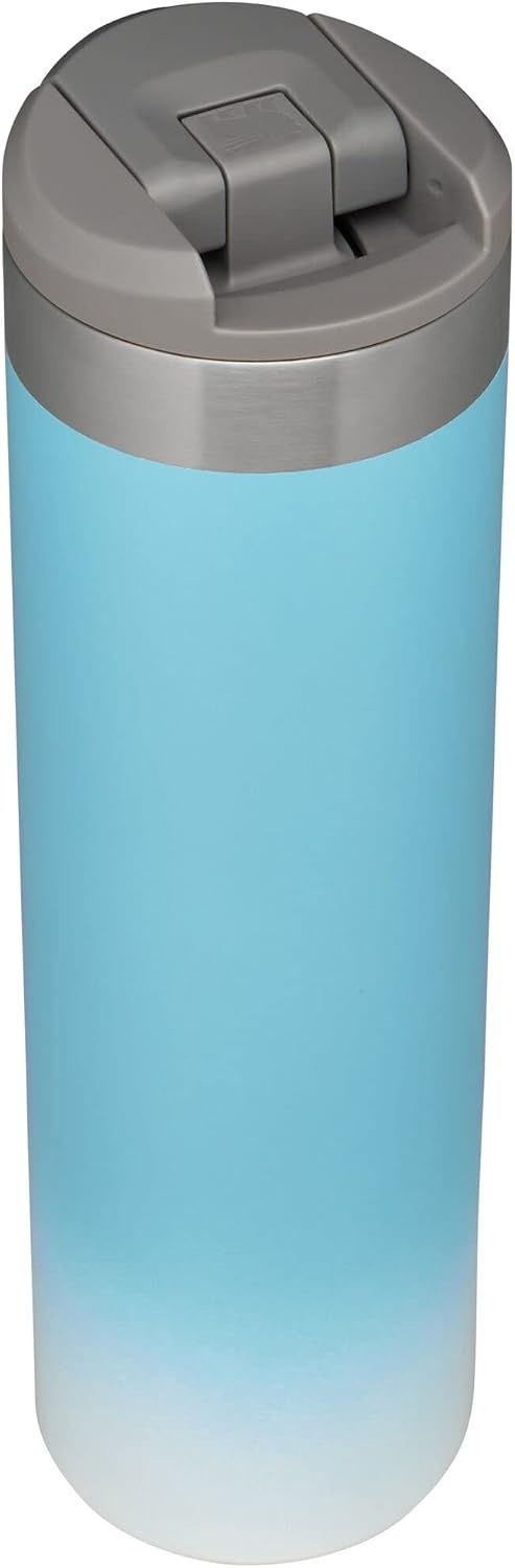 image:imageStanley AeroLight Transit Bottle 20 oz Locking Drink Through Lid Leak Resistant Water Bottle or Coffee Travel Mug Lightweight Insulated Stainless Steel BPAFree Rose QuartzPool