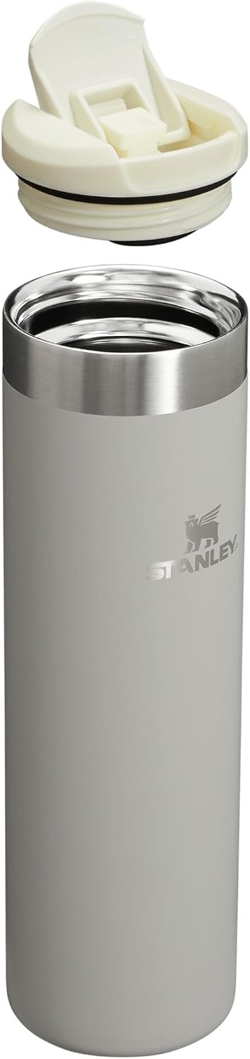 image:imageStanley AeroLight Transit Bottle 20 oz Locking Drink Through Lid Leak Resistant Water Bottle or Coffee Travel Mug Lightweight Insulated Stainless Steel BPAFree Ash