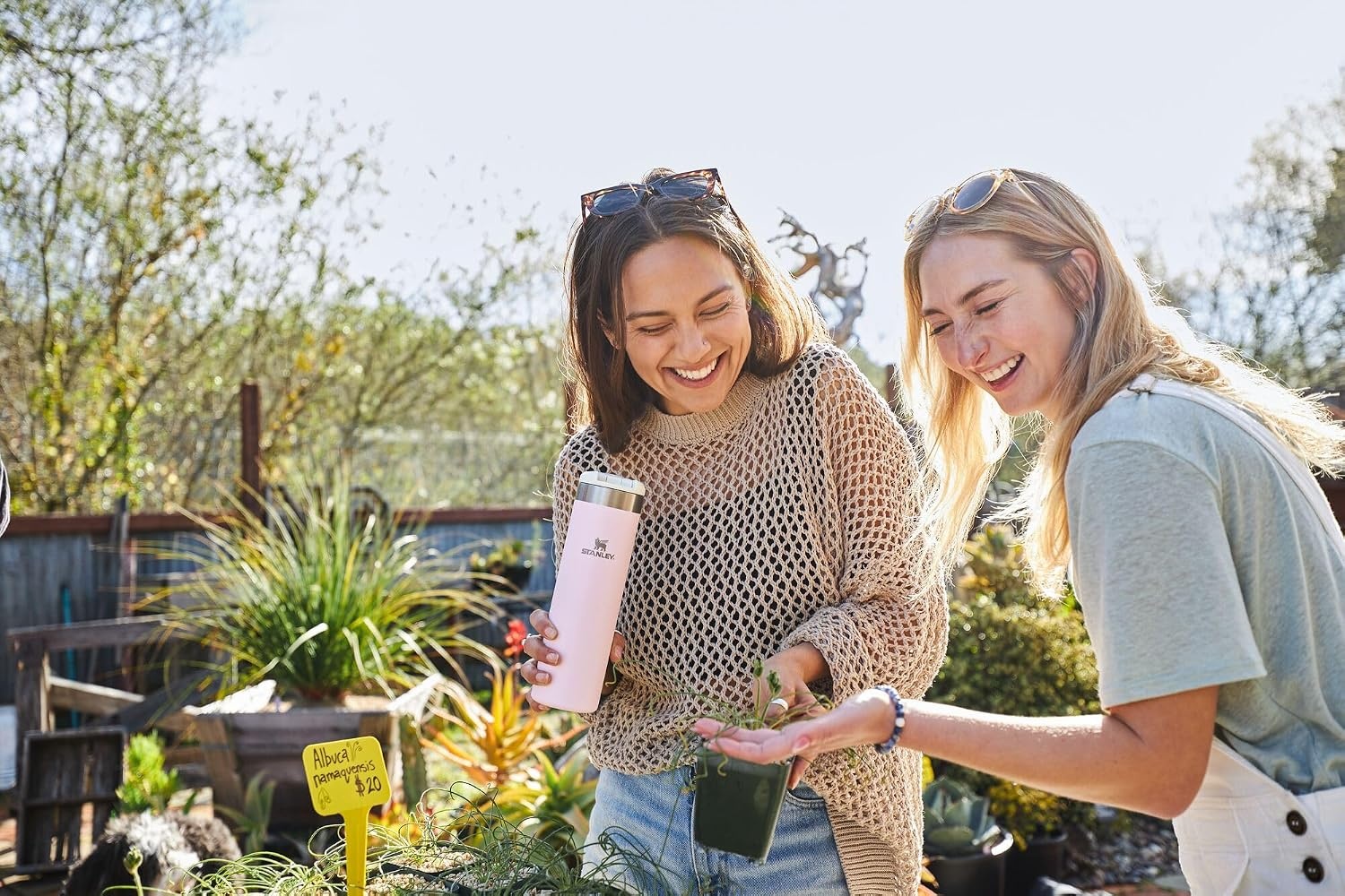 image:imageStanley AeroLight Transit Bottle 20 oz Locking Drink Through Lid Leak Resistant Water Bottle or Coffee Travel Mug Lightweight Insulated Stainless Steel BPAFree Rose QuartzRose Quartz Glimmer