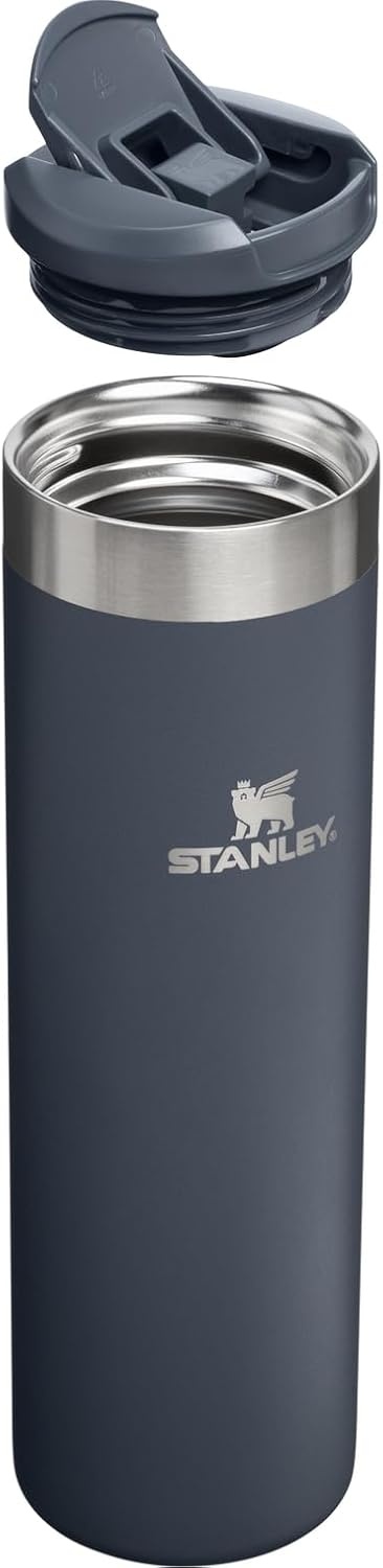 image:imageStanley AeroLight Transit Bottle 20 oz Locking Drink Through Lid Leak Resistant Water Bottle or Coffee Travel Mug Lightweight Insulated Stainless Steel BPAFree Rose QuartzTwilight