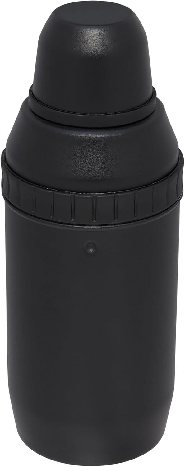 image:imageStanley Happy Hour Cocktail Shaker Set 20 oz Bartender Kit for Camping and Travel Cocktail Drink Mixing Set with 2 Cups Insulated Stainless Steel BPAFree Hammertone FrostMatte Black