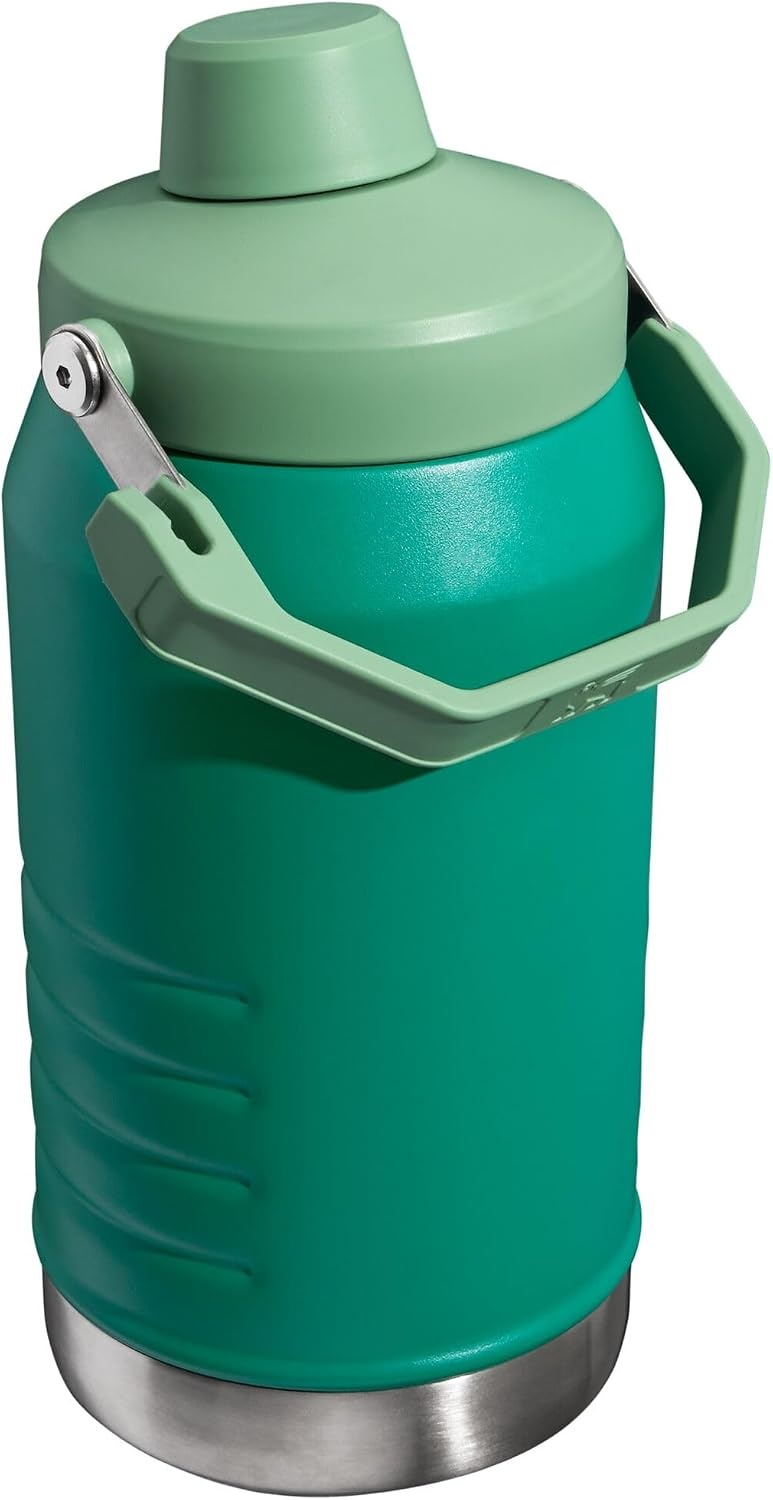 image:imageStanley IceFlow Fast Flow Jug with Handle 96 oz Twist On Angled Spout Lid Leakproof for Travel and Sports Insulated Stainless Steel BPAFree Rose QuartzAlpine