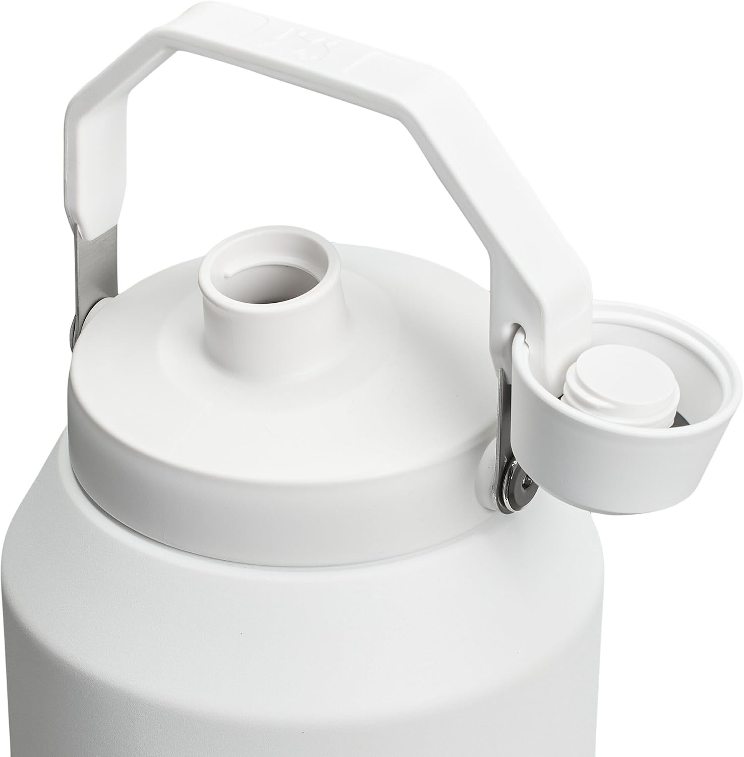 image:imageStanley IceFlow Fast Flow Jug with Handle 96 oz Twist On Angled Spout Lid Leakproof for Travel and Sports Insulated Stainless Steel BPAFree Rose QuartzFrost 20