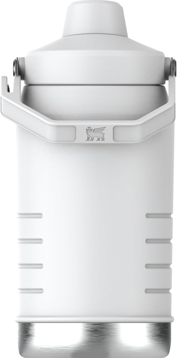 image:imageStanley IceFlow Fast Flow Jug with Handle 96 oz Twist On Angled Spout Lid Leakproof for Travel and Sports Insulated Stainless Steel BPAFree Rose QuartzFrost 20