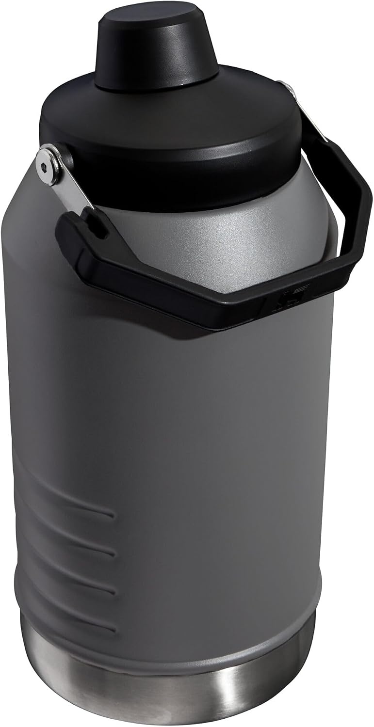 image:imageStanley IceFlow Fast Flow Jug with Handle 96 oz Twist On Angled Spout Lid Leakproof for Travel and Sports Insulated Stainless Steel BPAFree Rose QuartzCharcoal