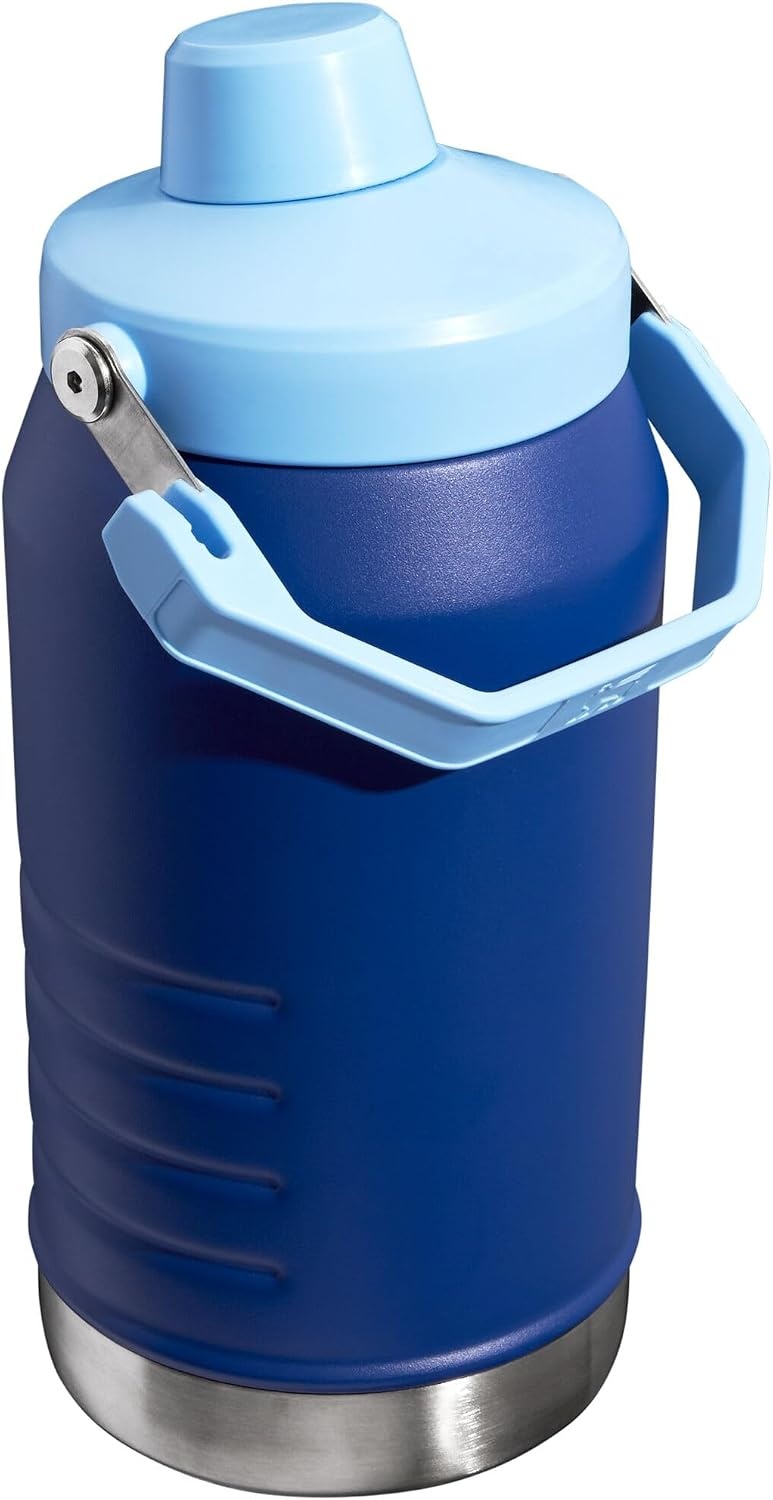 image:imageStanley IceFlow Fast Flow Jug with Handle 96 oz Twist On Angled Spout Lid Leakproof for Travel and Sports Insulated Stainless Steel BPAFree Rose QuartzLapis