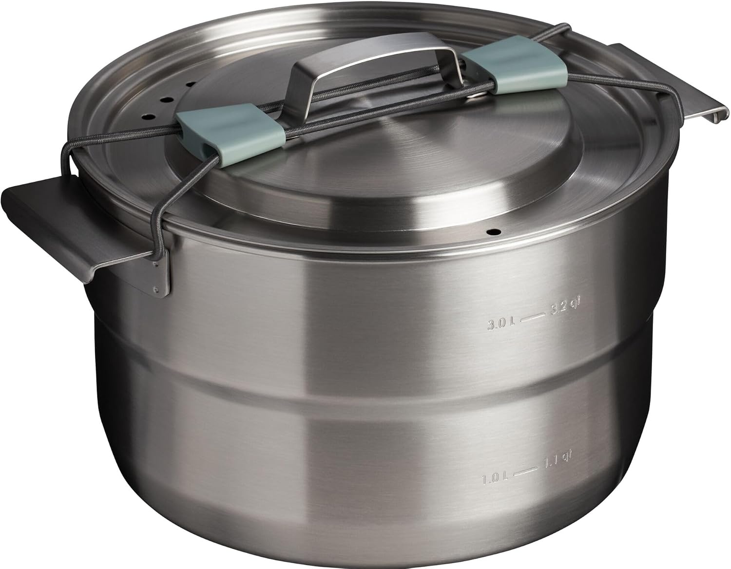 image:imageStanley Wildfare Core 26Piece Complete Camp Kitchen Cook Set 4 qt Pot with Lid 8in Fry Pan 4 Table Settings Plates Bowls Utensils Camping Essentials for Your Camp Kitchen BPAFree4 QT