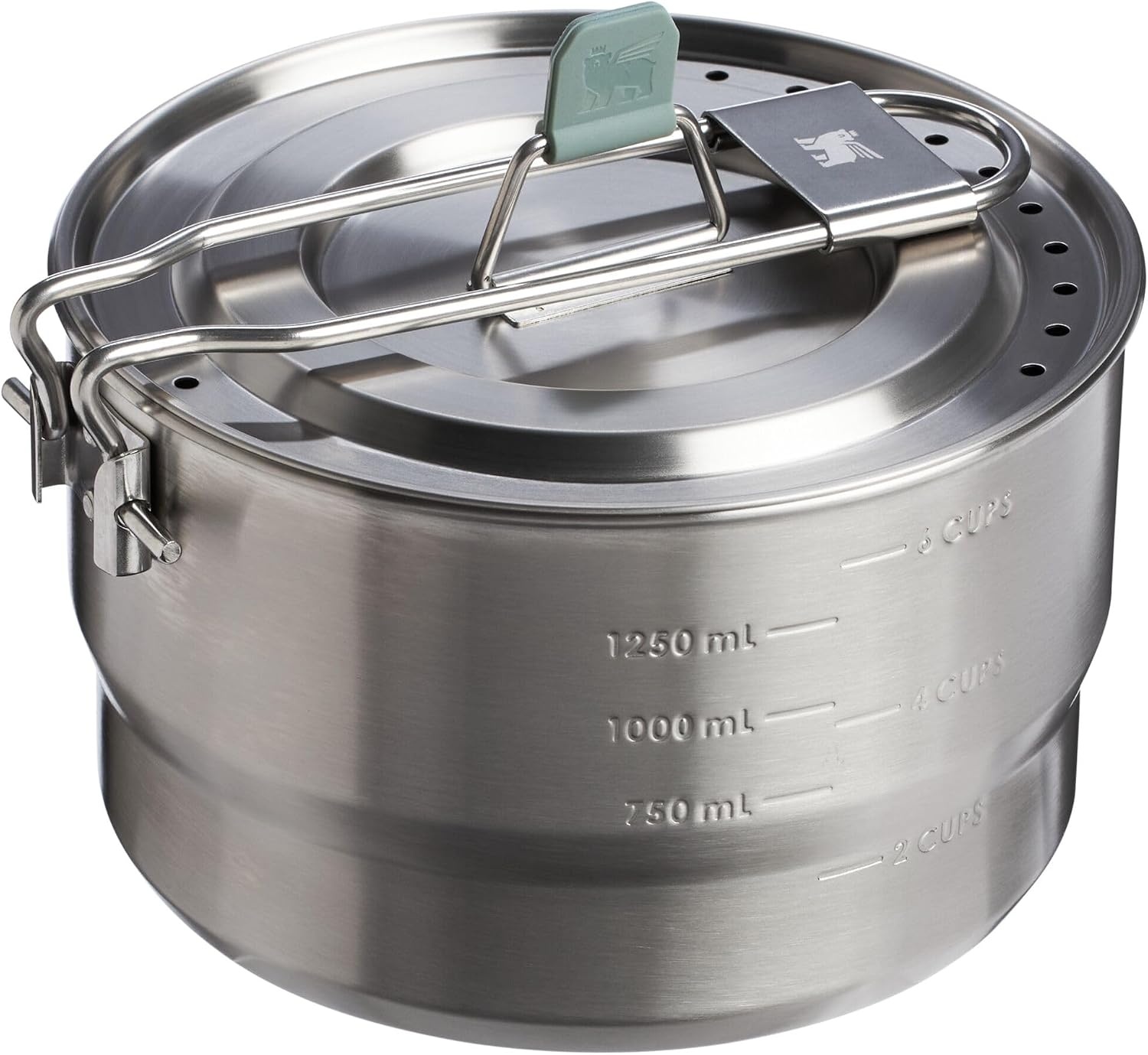 image:imageStanley Wildfare Go 14Piece Stainless Steel Prep amp Cook Set 165 qt Saucepan with Fold amp Lock Handle Bowls Utensils Cutting Board Camping Essentials for Your Camp Kitchen BPAFree165 QT