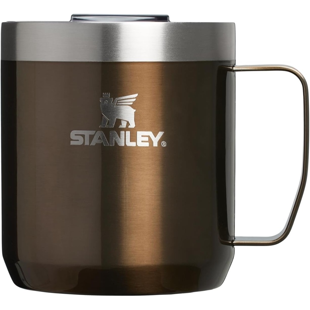 image:imageSTANLEY Everyday Camp Mug 24oz Drink Through Lid Cup for Coffee Tea and Drinks Insulated Stainless Steel Coffee Mug BPAFree Gunshine MetalGunmetal Shine