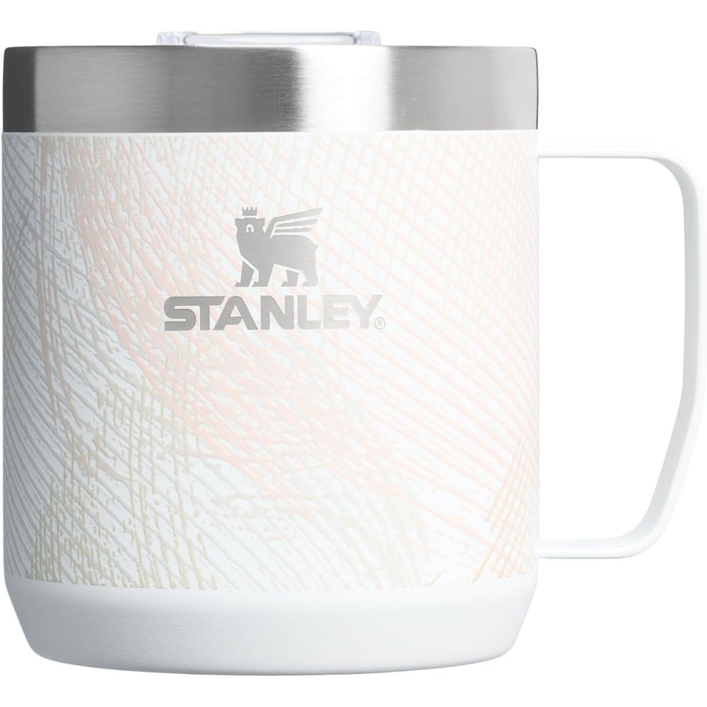 image:imageSTANLEY Everyday Camp Mug 24oz Drink Through Lid Cup for Coffee Tea and Drinks Insulated Stainless Steel Coffee Mug BPAFree Gunshine MetalSahara Plume