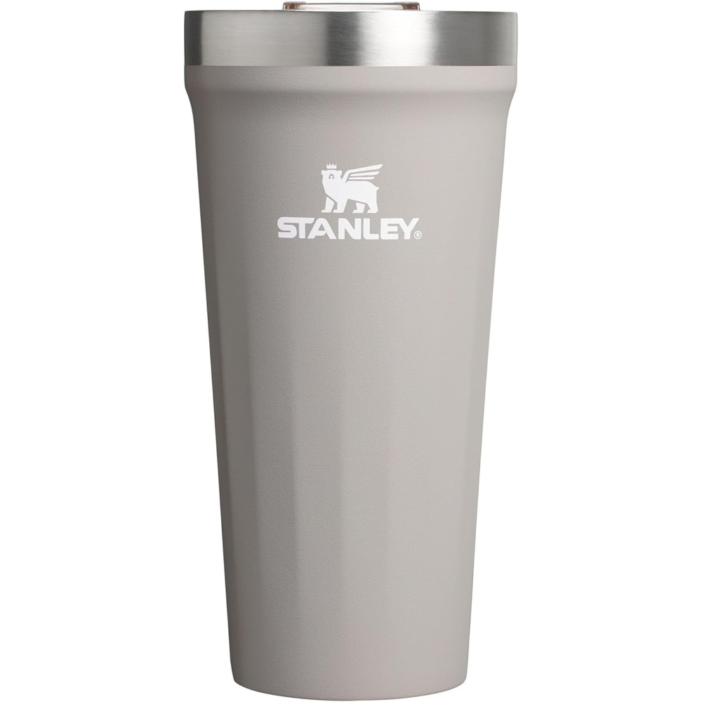 image:imageSTANLEY Everyday Tumbler 20 oz Press Fit Drink Through Lid Beverage Coffee and Cocktail Cup Insulated Stainless Steel Wine Glass BPAFree Ash