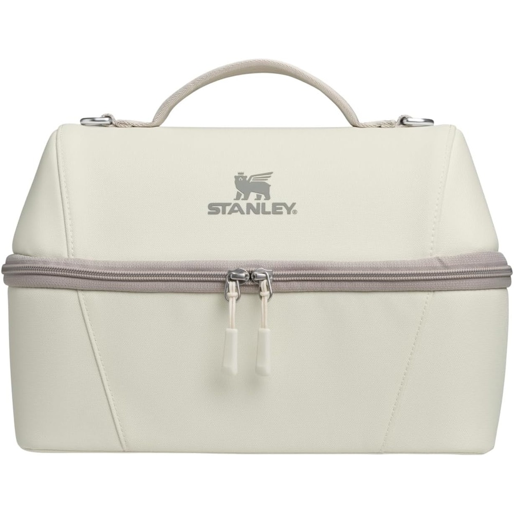 image:imageSTANLEY FlowState Duo Lunchbox 776L Insulated Lunch Bag Rose QuartzCream
