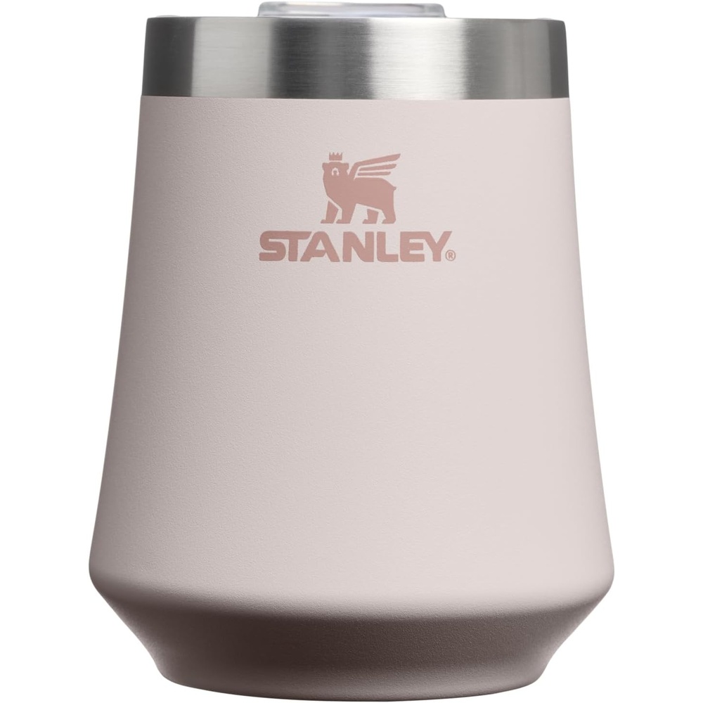 image:imageSTANLEY Reserve Wine Tumbler 11 oz Stainless Steel Travel Mug For Wine Cocktails Soda Keeps Drinks Cold for Hours BPAFree Twilight GlossRose Quartz