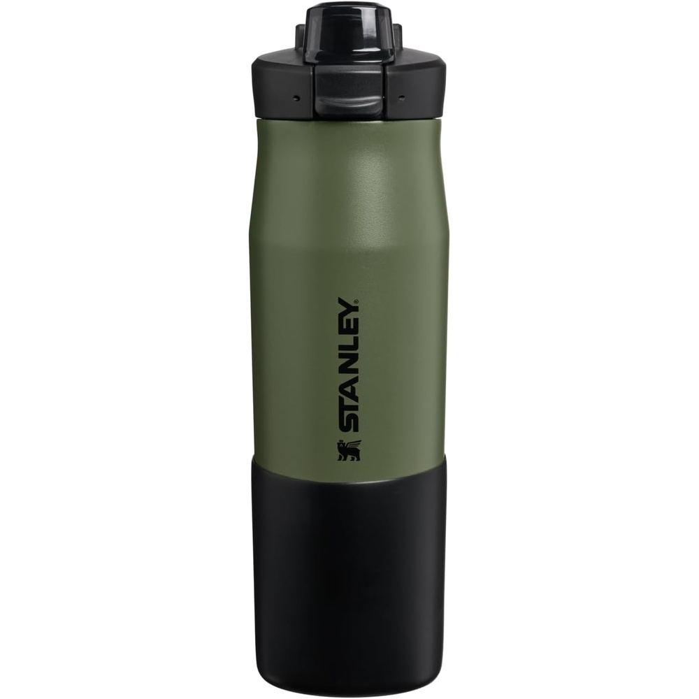 image:imageSTANLEY Vitalize Tempo Bottle 24 oz Lightweight Water Bottle ChalkDried Pine