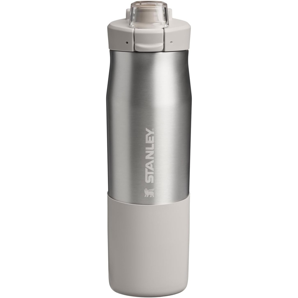 image:imageSTANLEY Vitalize Tempo Bottle 24 oz Lightweight Water Bottle ChalkStainless Steel Ash