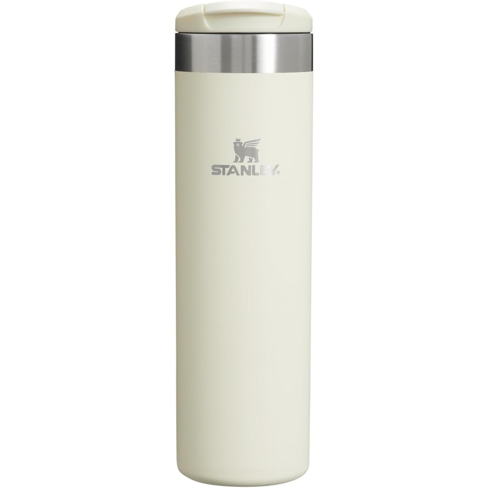 image:imageStanley AeroLight Transit Bottle 20 oz Locking Drink Through Lid Leak Resistant Water Bottle or Coffee Travel Mug Lightweight Insulated Stainless Steel BPAFree Cream Locking20 Ounces