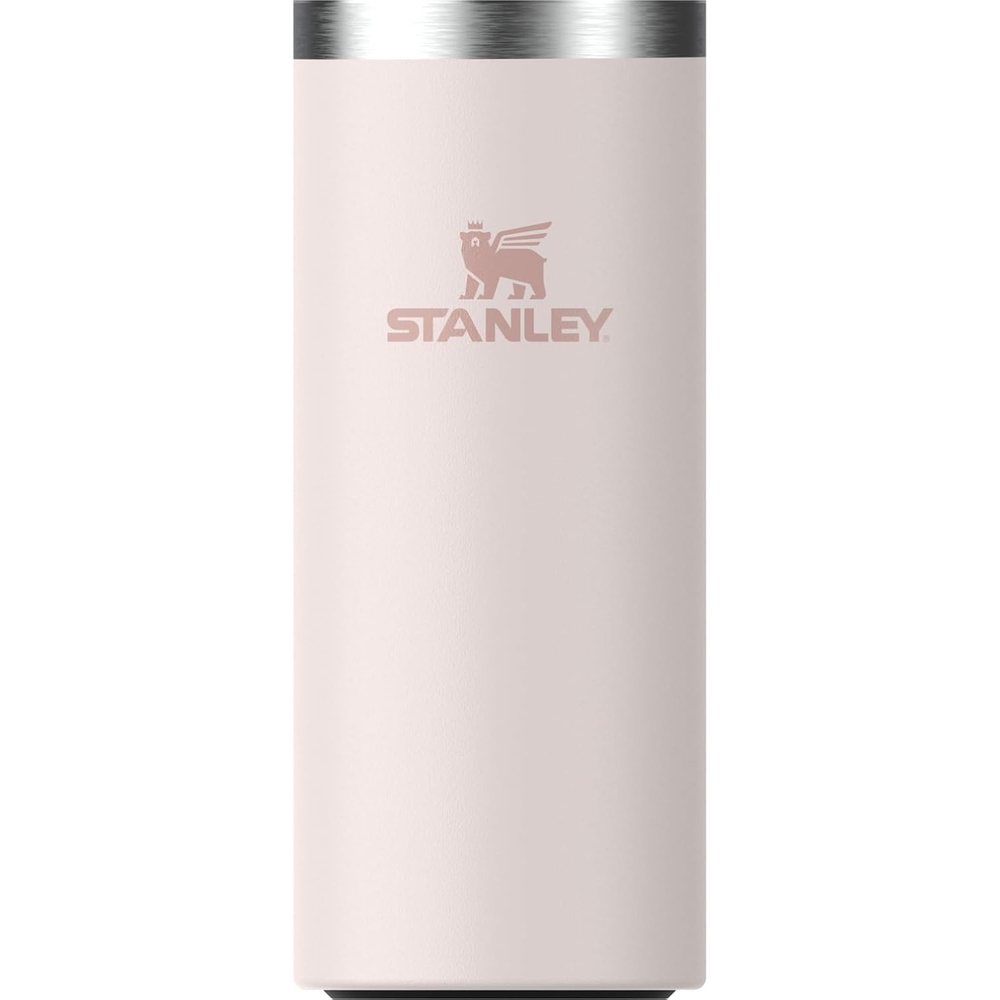image:imageStanley Everyday Can Cooler Cup 10 oz Slim Beer Seltzers Soda and Energy Drinks Doubles as Tumbler Insulated Stainless Steel Drink Holder BPAFree Rose Quartz