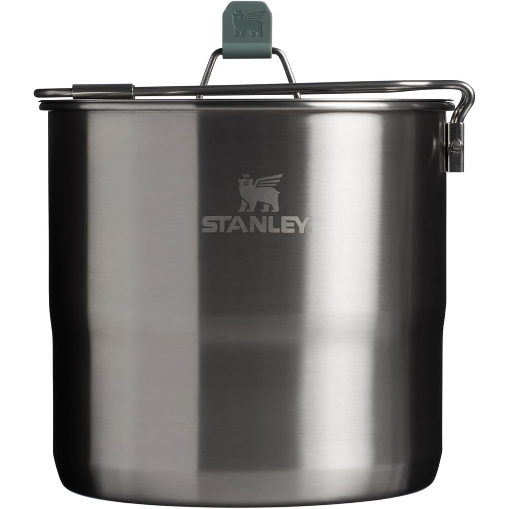 image:imageStanley Wildfare Go Locking Pot 3 QT Stainless Steel Shale