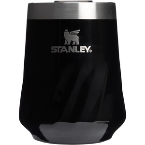 STANLEY Reserve Wine Tumbler | 11 oz Stainless Steel Travel Mug For Wine, Cocktails, Soda | Keeps Drinks Cold for Hours | BPA-Free | Rose Quartz(Black Gloss)