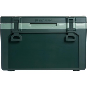 Stanley Adventure Outdoor Cooler 30 qt | Heavy Duty Outdoor Camping Cooler with Easy Carry Side Handles | 4 Days Cooling Ice Chest for 40 Cans | Flat Top Doubles as Seat | BPA-Free | Azure(Sycamore)