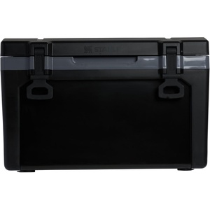 Stanley Adventure Outdoor Cooler 30 qt | Heavy Duty Outdoor Camping Cooler with Easy Carry Side Handles | 4 Days Cooling Ice Chest for 40 Cans | Flat Top Doubles as Seat | BPA-Free | Azure(Black 2.0)