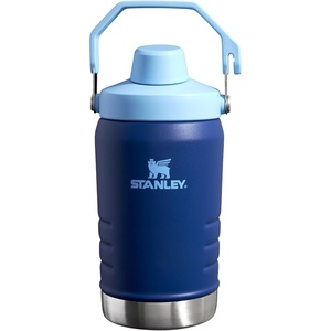 Stanley IceFlow Fast Flow Jug with Handle 96 oz | Twist On Angled Spout Lid | Leakproof for Travel and Sports | Insulated Stainless Steel | BPA-Free | Rose Quartz(Lapis)